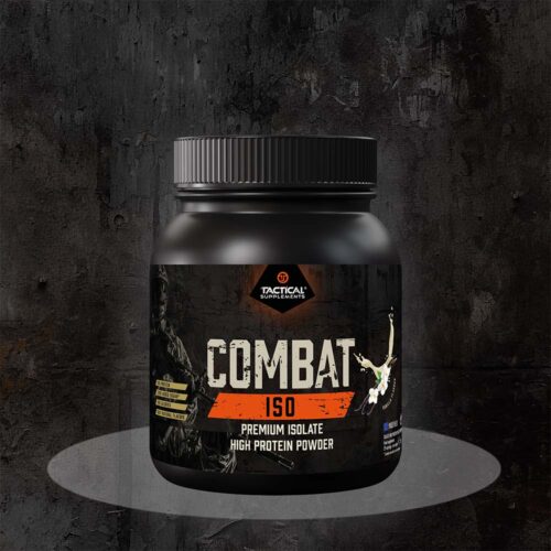 Tactical Supplements Combat ISO isolate high protein powder vanille