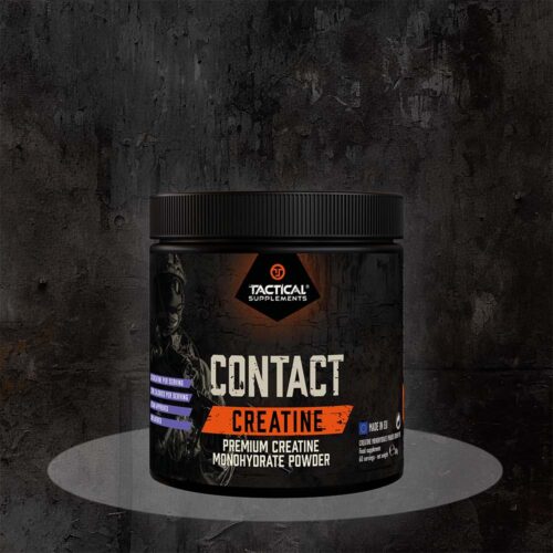 Tactical Supplements Contact CREATINE premium creatine monohydrate powder