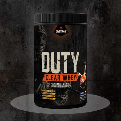Tactical Supplements Duty Clear Whey Mango Passievrucht