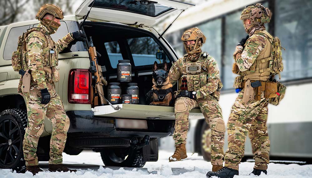 Tactical Supplements voedingssupplementen special forces training